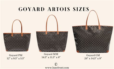 goyard artois gm bag|Goyard Artois vs st louis.